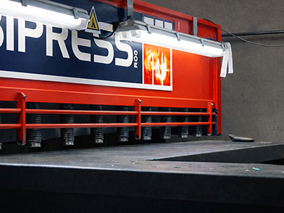 Corte con Guillotina